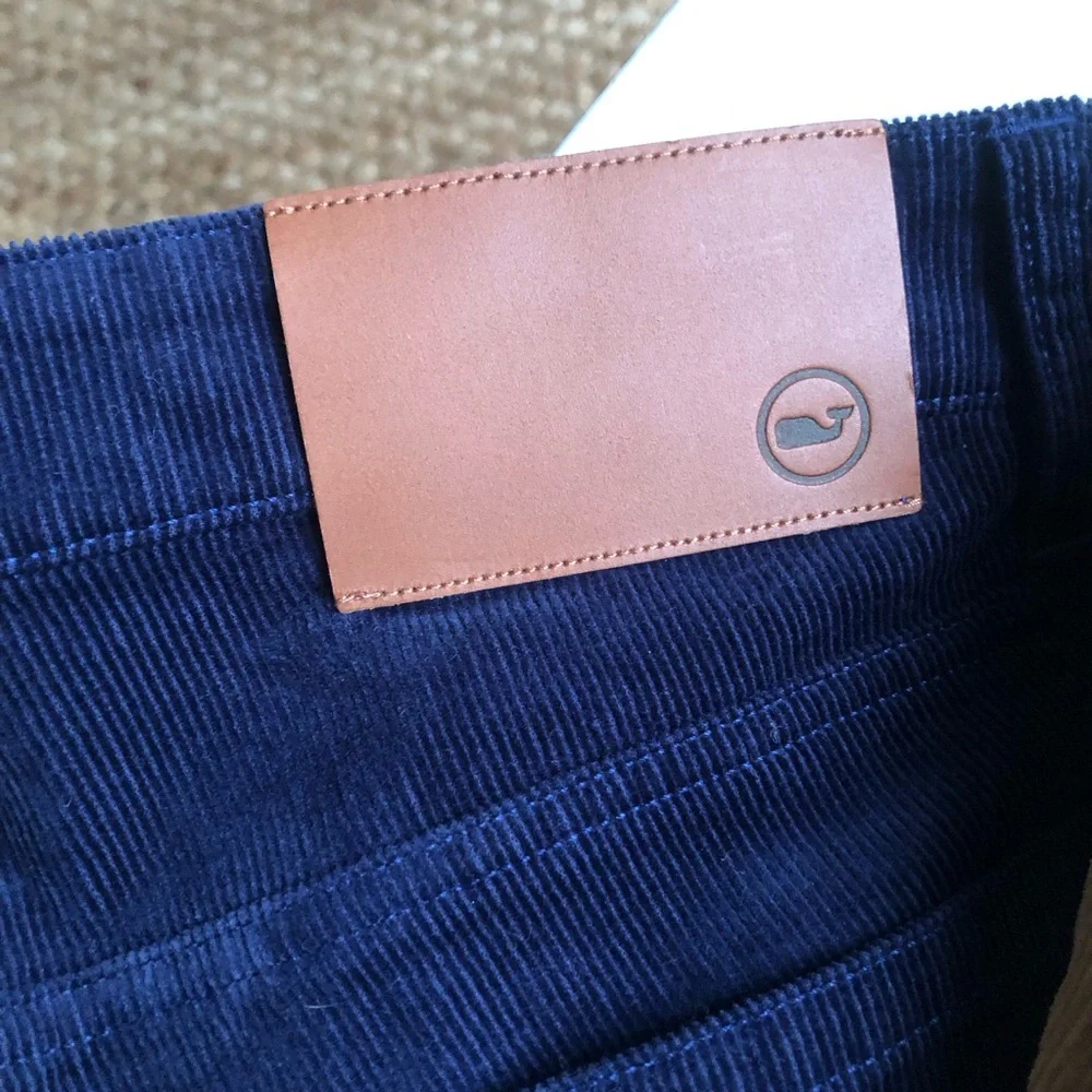 New: Set of Two Vineyard Vines 5 Pocket Corduroy Pants. Size 28